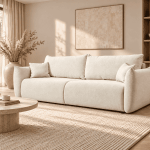 LORA sofa, Melody Agmamito audinys, 240x88x108 cm