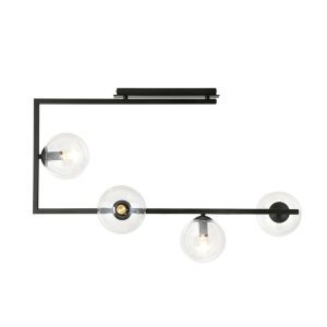 Lubinis šviestuvas SOMA 4 BL TRANSPARENT