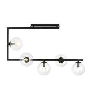 Lubinis šviestuvas SOMA 5 BL TRANSPARENT