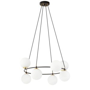 Pakabinamas šviestuvas AZURA 8 BL OPAL