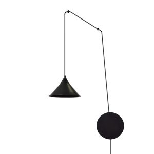Pakabinamas šviestuvas ABRAMO 1 BLACK