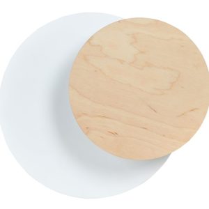 Sieninis šviestuvas CIRCLE 1A WHITE